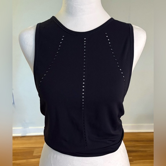 Athleta Tops - Athleta, Foothill Tank Top with Back Tie, Black, Size XS